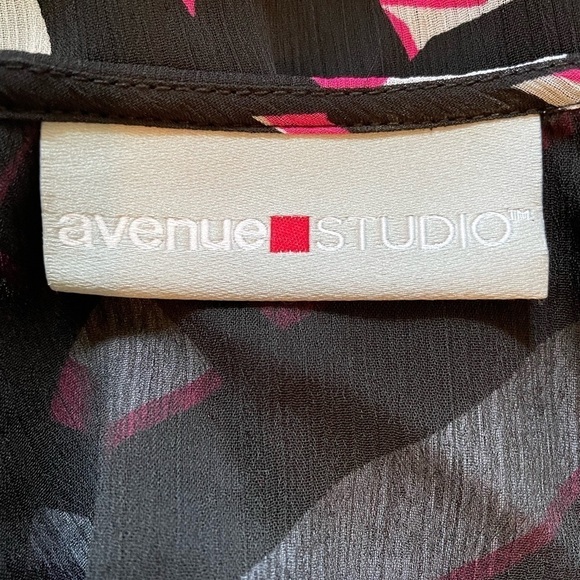 Avenue studio Bohemian Kimono Cardigan plus size top - Picture 7 of 10